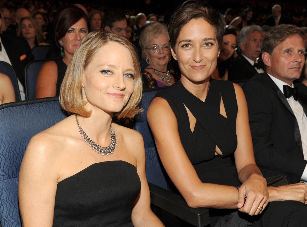 Jodie Foster & Wife Alexandra Hedison Attend the Emmys Together